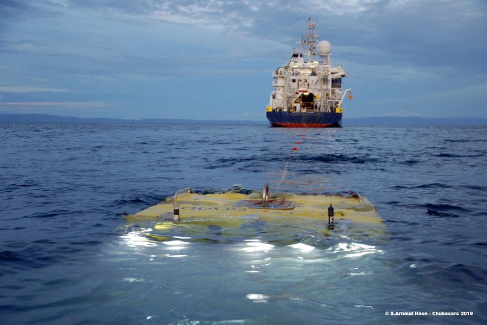  Mise à l’eau du ROV Victor 6000